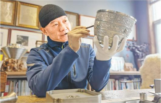 莱芜锡雕：传承300多年 两次走进世博会