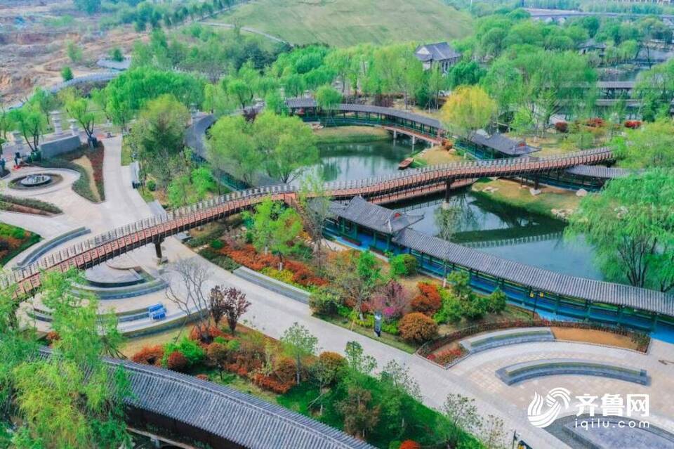 揽尽春色！雨后泰山西湖美如画