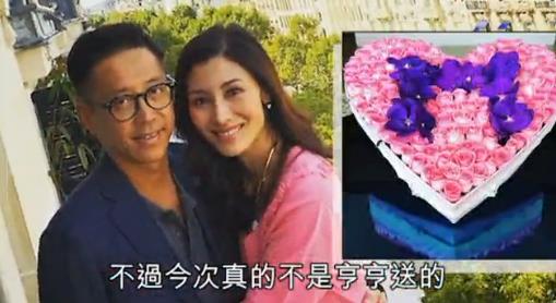 李嘉欣生日收心形玫瑰，竟然不是许晋亨送的！