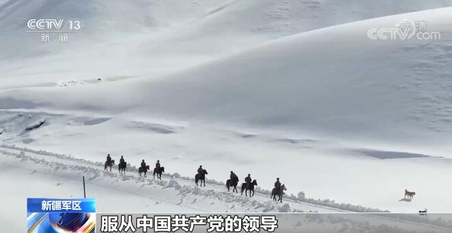 【凡人微光】帕米尔高原 边防官兵踏上风雪巡逻路