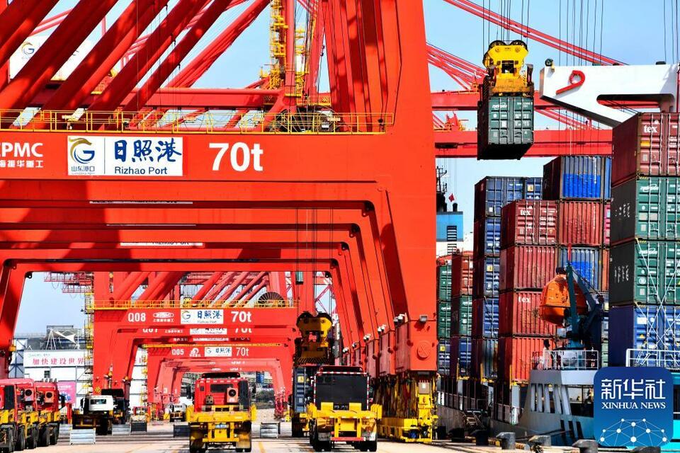山东港口日照港迎来2022年首季开门红