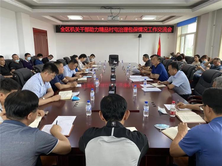 长春市绿园区召开全区机关干部助力精品村屯治理包保情况工作交流会