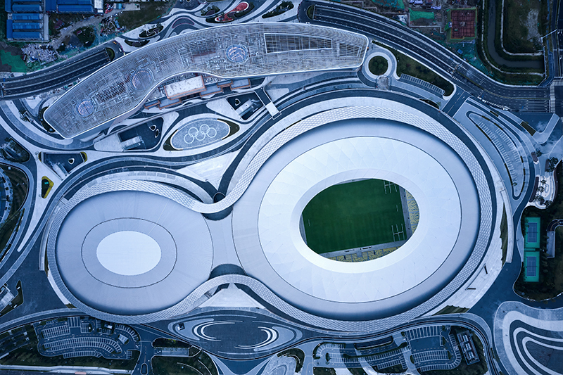 Preparation for Comprehensive Gymnasium of Chengdu Phoenix Hill Sports Park Enters Sprint Stage_fororder_2