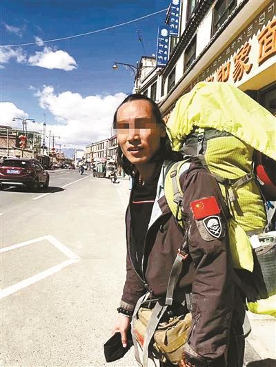 男子违规穿越无人区 独自徒步1500公里失踪80天