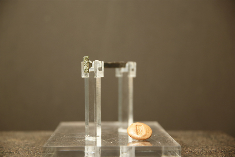 汉文帝霸陵出土的23件（组）精品文物首次在汉景帝阳陵博物院展出_fororder_AN0A0010