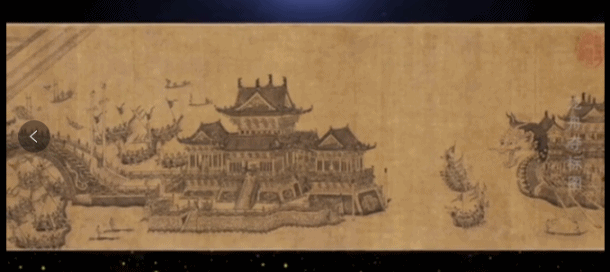 工整图真——《艺术里的奥林匹克》带您赏析《龙舟夺标图》的界尺画法和中国写意