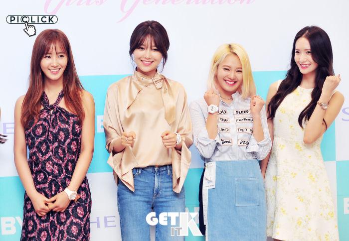 少女时代俞利秀英Tiffany允儿泰妍孝渊
