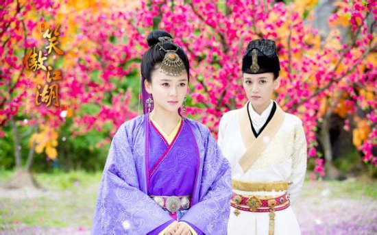 盘点古装美女合照 杨幂气场完爆袁姗姗赵丽颖