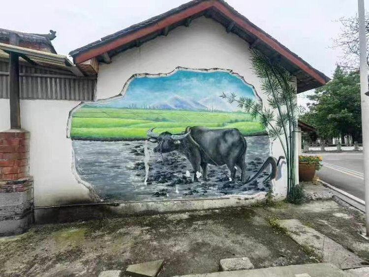 【创建天府旅游名县】美丽绵竹 画境棚花_fororder_充满年画韵味的棚花村-摄影-易忠秀
