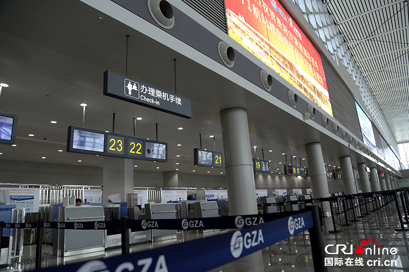 （已审核/焦点图）贵阳龙洞堡机场启用T1航站楼国内航班侯机区
