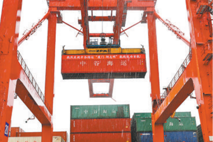 厦门港新增一条RCEP航线 开往越南_fororder_1652234155(1)