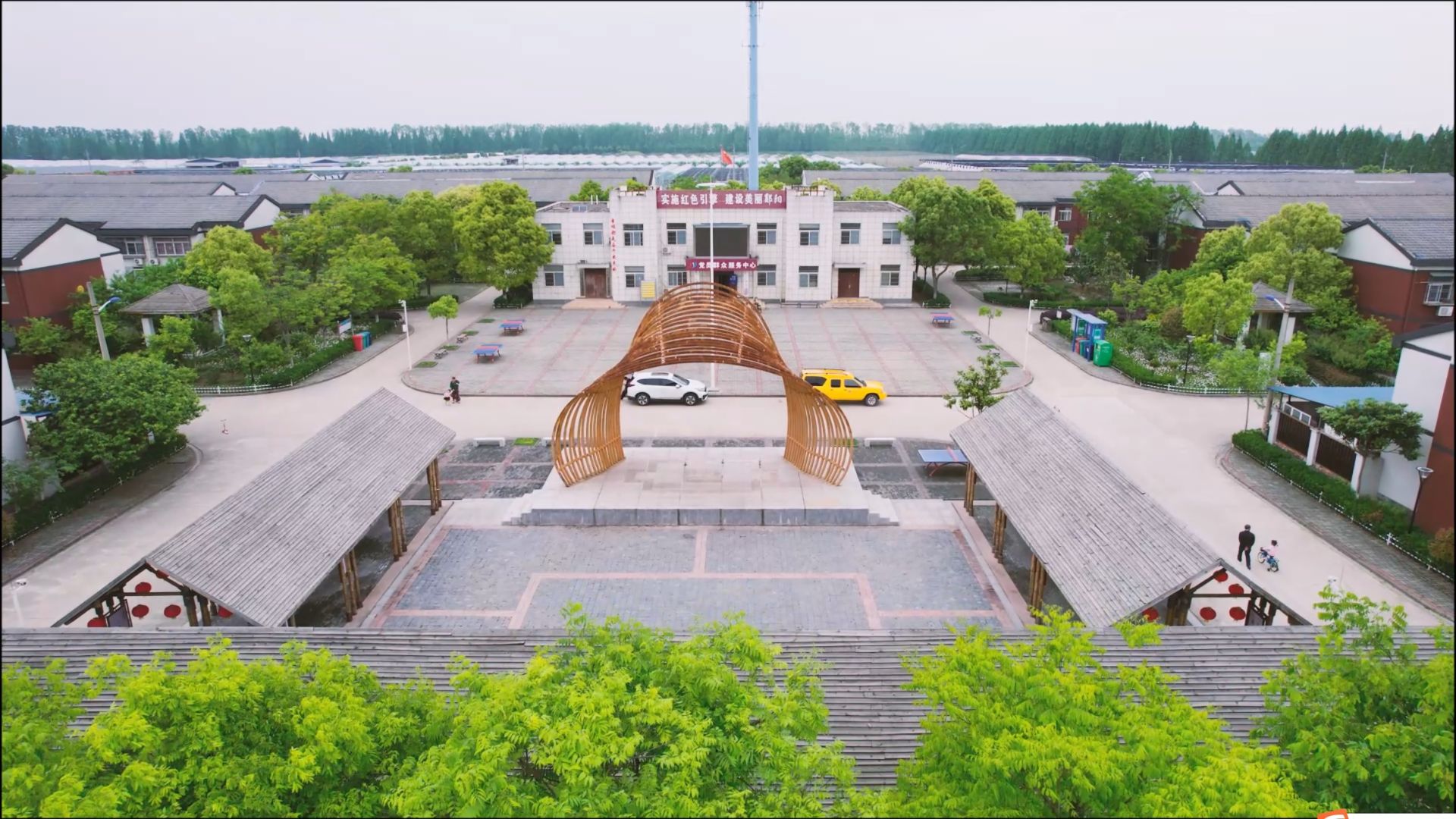 南水北调移民村 “乡愁”长成红樱桃