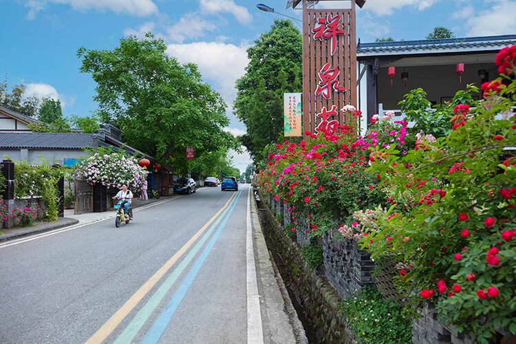 【创建天府旅游名县】美丽绵竹 画境棚花_fororder_棚花村一角-摄影-饶民1