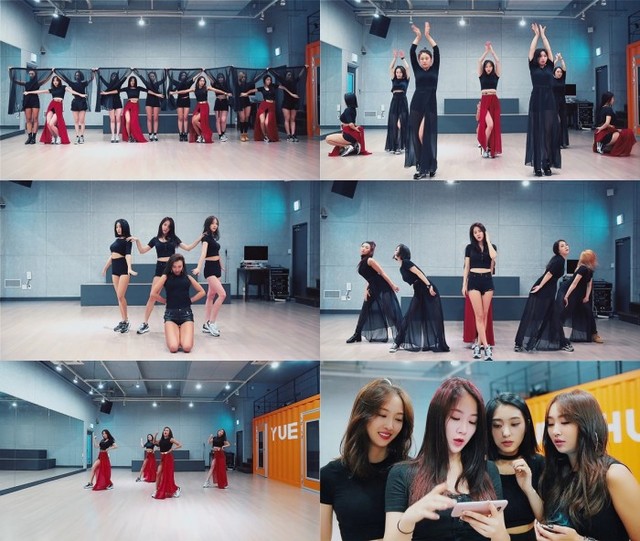 SISTAR《I LIKE THAT》练习室舞蹈公开