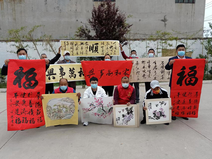 【原创 客户稿】扬美德之风 倡健康生活——枣庄市滕州市级索镇开展“书画进万家”文明实践活动_fororder_f4df34dfa4669c12693ee3c71ed28c9