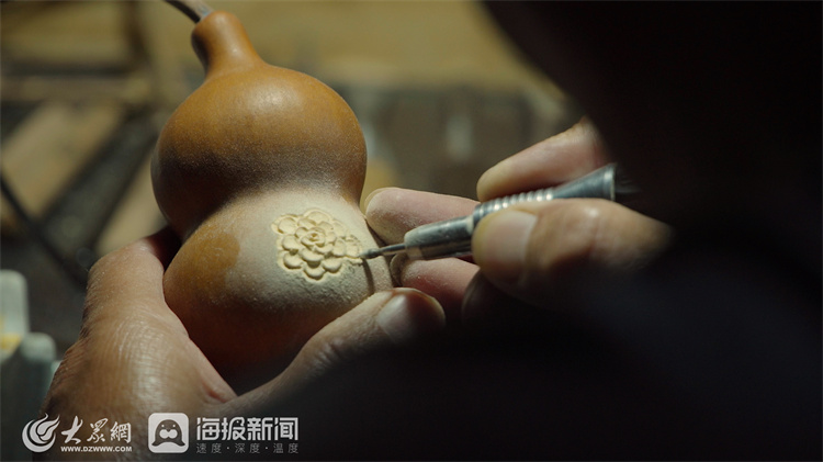 山东手造丨葫芦雕刻：方寸之间画“世界”