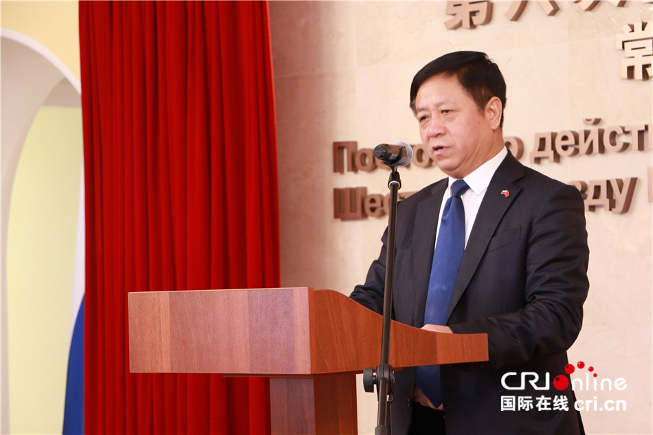 图片默认标题_fororder_1、中国驻俄大使张汉晖出席展览开幕式并致辞