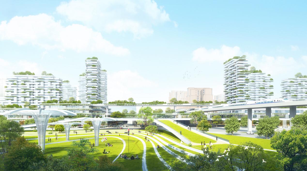 （转载）城北“双子星”领衔TOD集群效应 助力公园城市示范区加速呈现