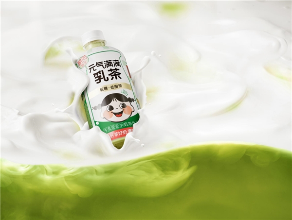 元气满满乳茶家族再添新成员 牛乳豆豆沙口味重现儿时夏日