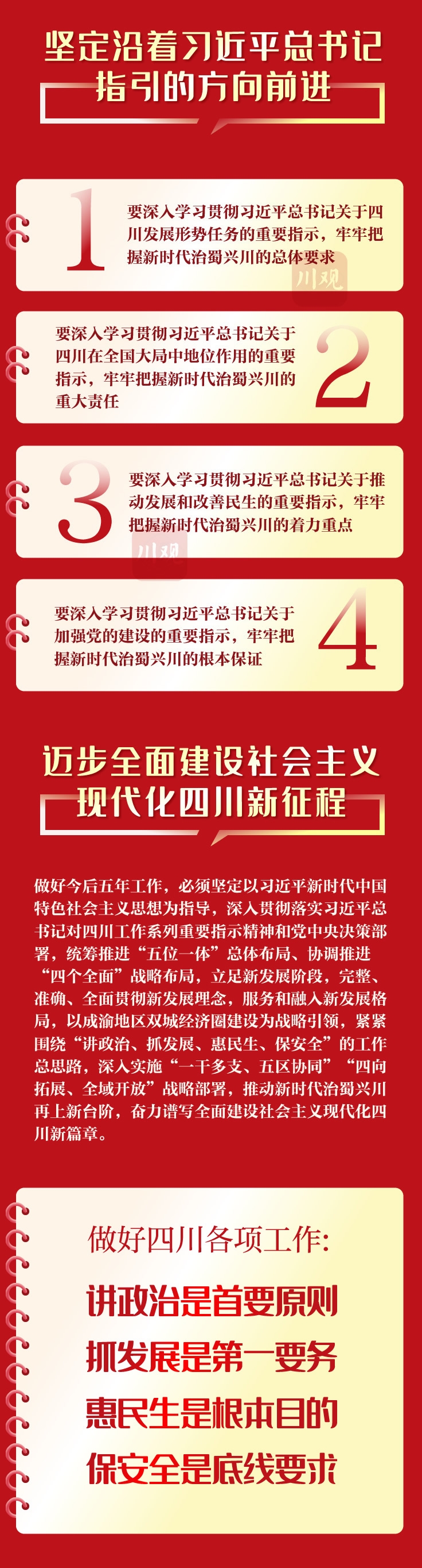 （转载）一图读懂丨中国共产党四川省第十二次代表大会报告