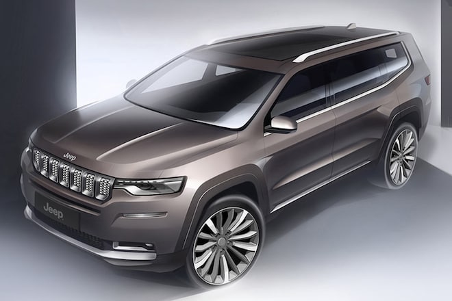 Jeep大指挥官7座SUV官图发布 专供中国市场