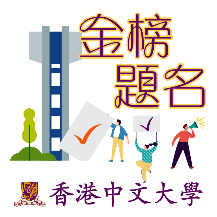香港中文大学为高考同学加油