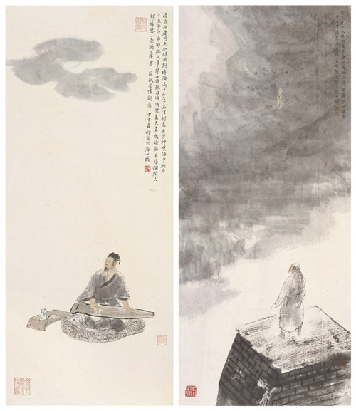 溢于诗意之外的孤独——观王明明画展有感
