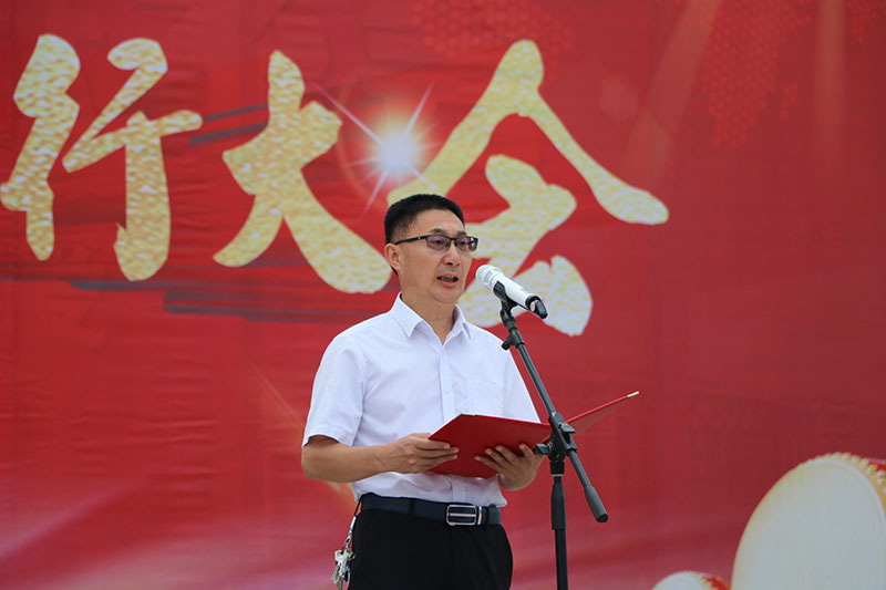 宜宾市一曼中学：少年出征战高考 丹墀对策名金榜_fororder_校长彭光伦致壮行辞