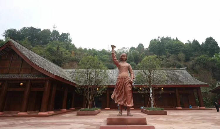 宜宾翠屏：传承红色基因 擦亮“一曼故里”文旅品牌_fororder_赵一曼故居提升改造景--供图-翠屏区委宣传部