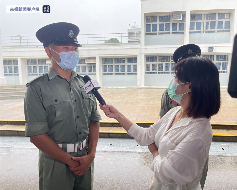 总台记者探访丨香港警员：把香港回归祖国25周年当成自己最珍贵生日礼物