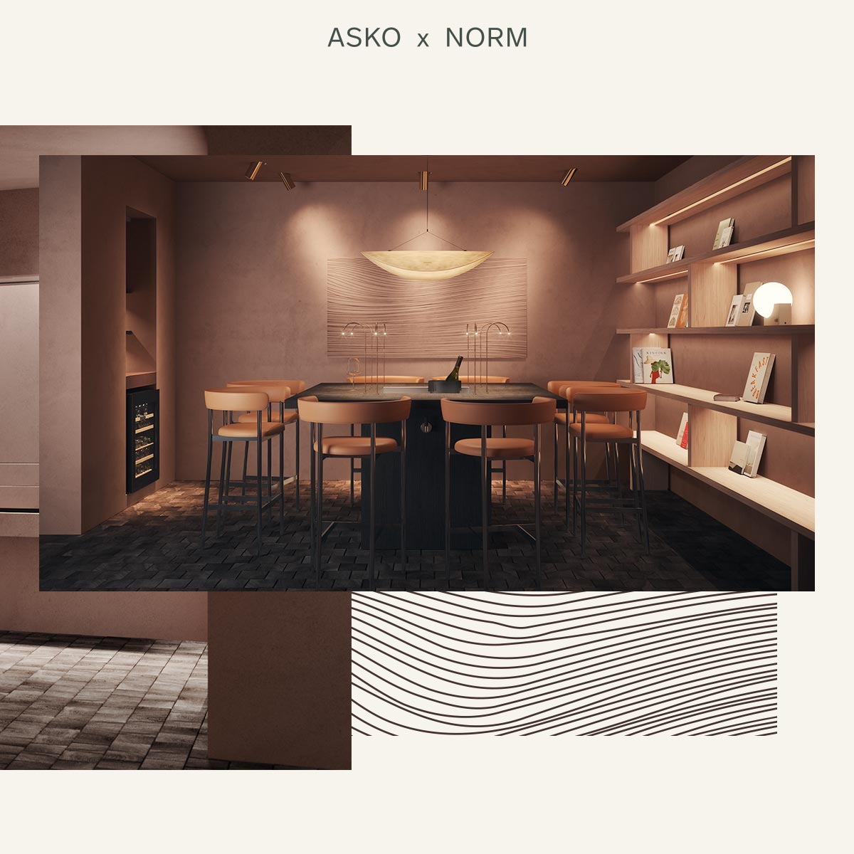 极简至奢 才美皆备：ASKO x NORM米兰家具展跨界合作 诠释自然奢居设计美学
