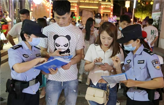 连云港海州路南女警巡逻队：一路赤诚绽芳华_fororder_图片7