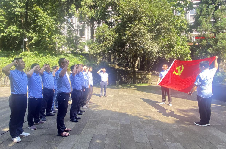 中铁一局铁建公司党委开展“七个一”系列活动庆祝建党101周年_fororder_图片3