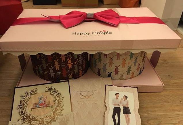 陈妍希陈晓婚礼请柬曝光：那一年，让一生改变