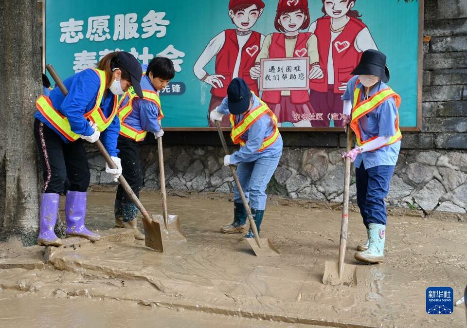 福建三明：众志成城全力救灾