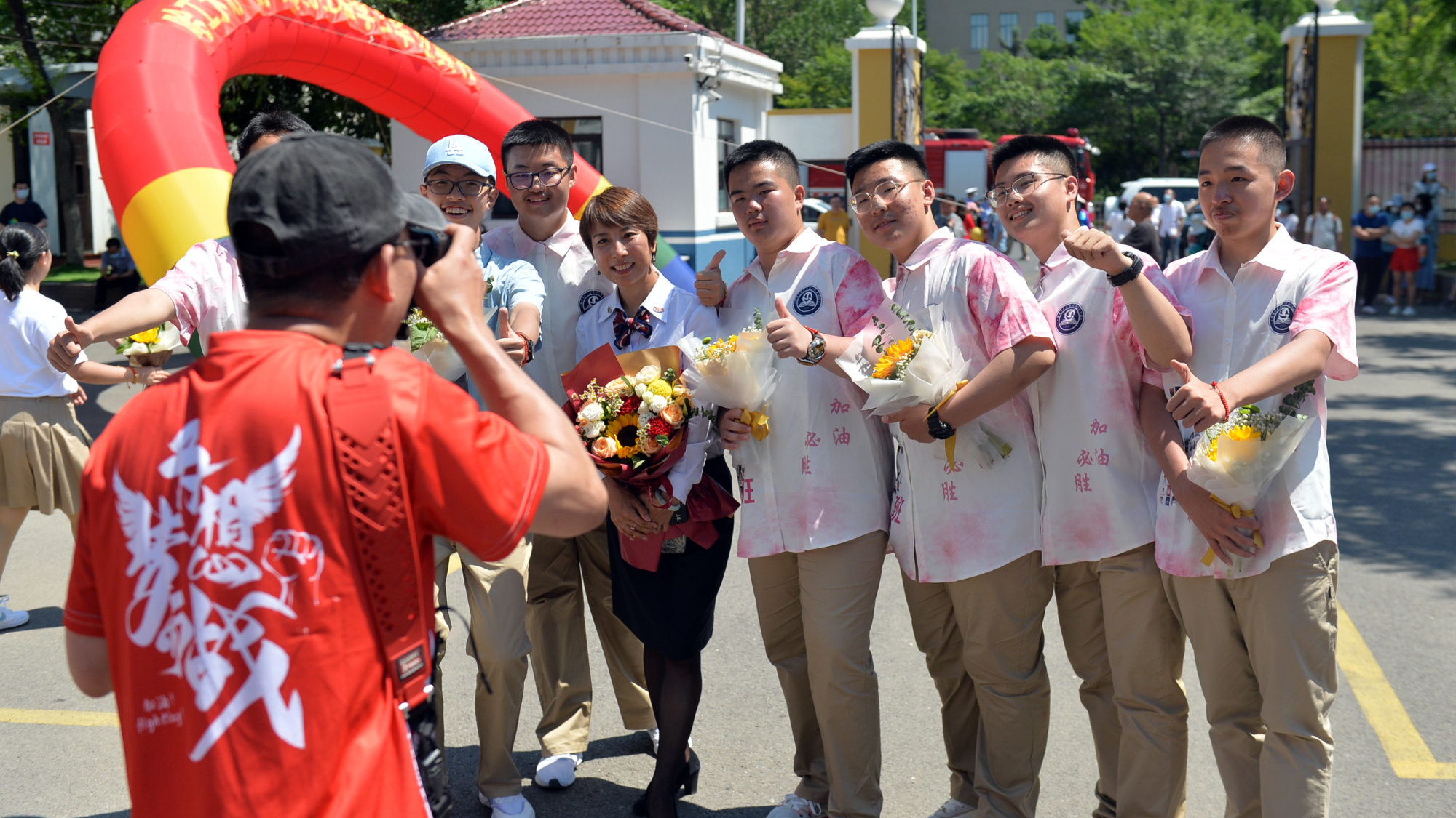 中考在即 为梦而战