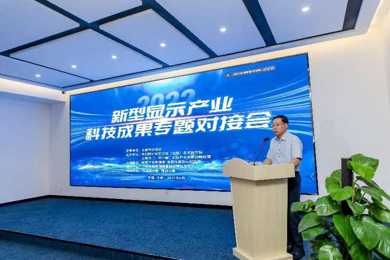 产业协同 供需发力│新型显示产业科技成果供需专题对接会在安徽成功举办_fororder_55