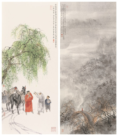 溢于诗意之外的孤独——观王明明画展有感
