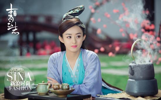逆袭！赵丽颖杨紫《诛仙青云志》主角集体颜值在线 小圆脸女星霸屏热播剧