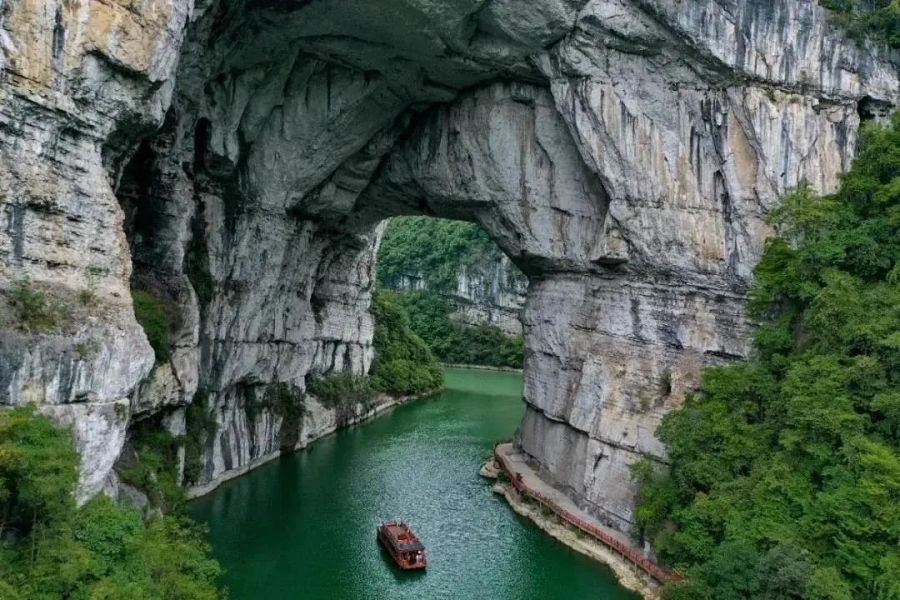 遵义云门囤景区：览山水之美 叹自然之奇