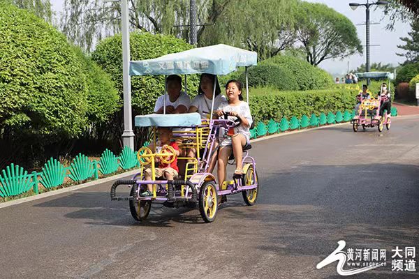 大同文瀛湖生态公园：优化服务 市民点赞贴心