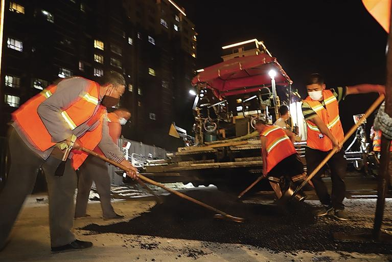 沧州市区35条道路贯通工程中已有20条建成通车 贯通一条路 焕新一片城_fororder_1