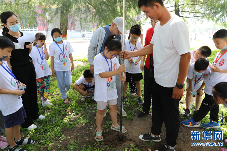 河南安阳：学中华汉字 做文化使者
