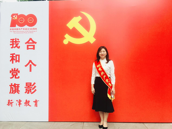 点赞 成都新津区教育系统“最美共产党员”_fororder_新津职高杨丽萍-供图-新津区委宣传部