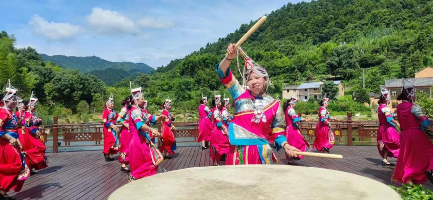 China's First National Index System for the Common Prosperity of Ethnic Villages Released in E'shan She Ethnic Township of Zhejiang Province_fororder_图片2