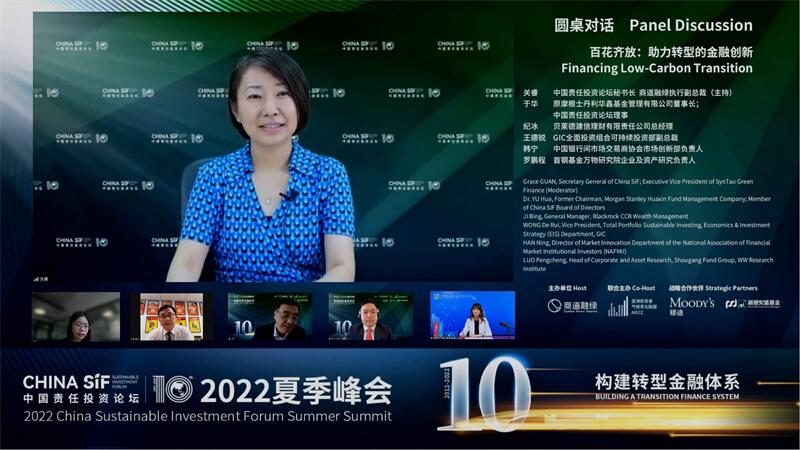 China SIF夏季峰会圆桌对话：各界嘉宾在线热议助力转型的金融创新