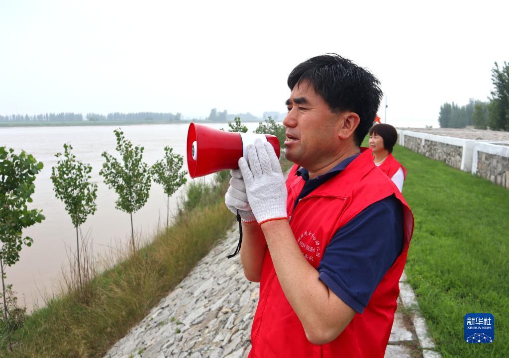 山东黄河沿岸打造防溺水“安全网”