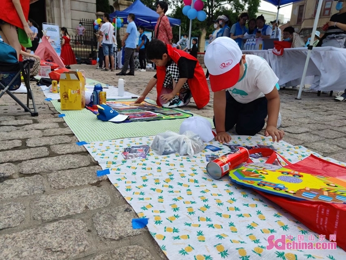 你好童年 快乐成长 2022胶东“海洋童玩季”市南区分会场活力启动