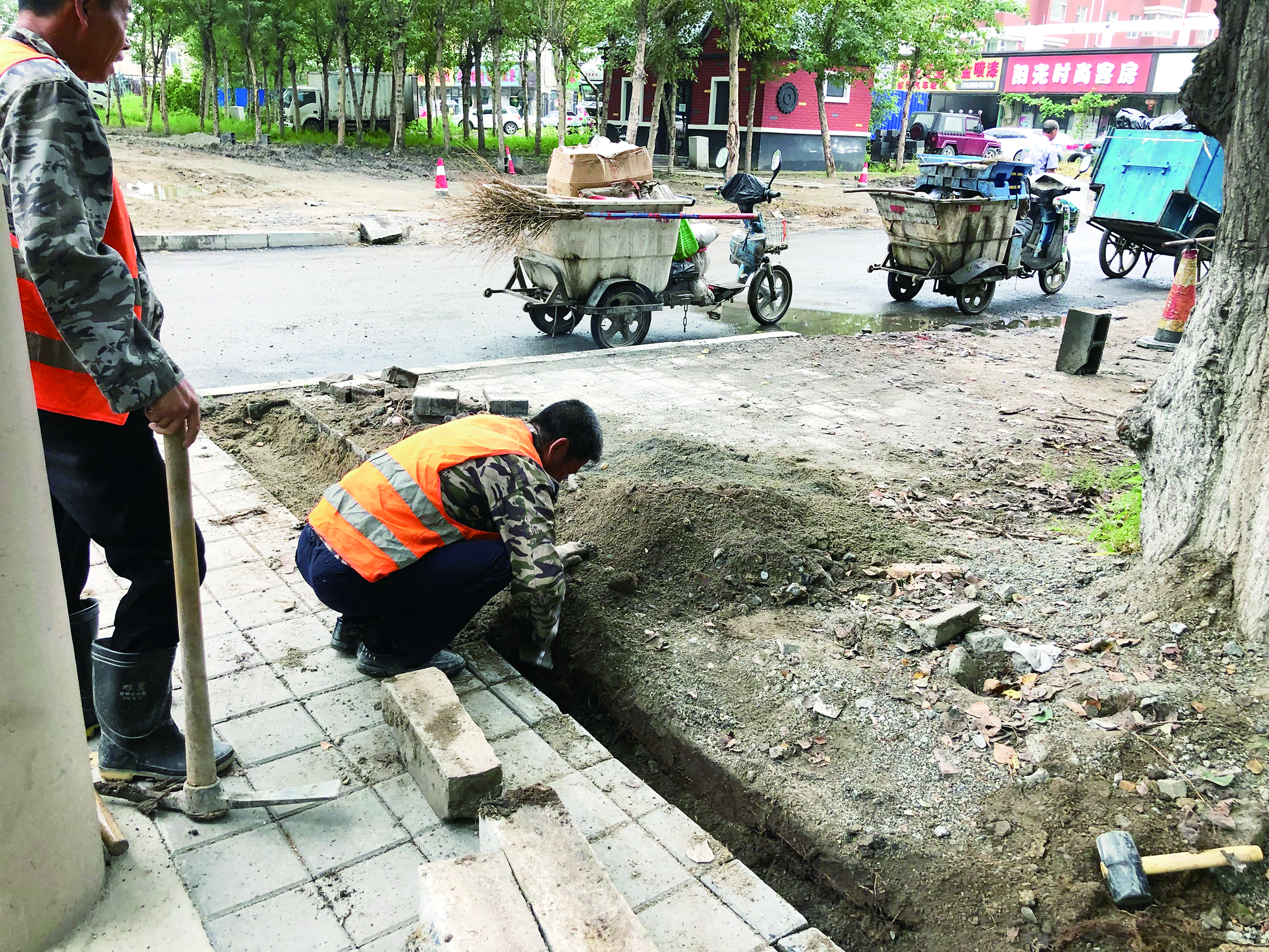 长春市人民大街拆掉的旧方砖去哪儿了？