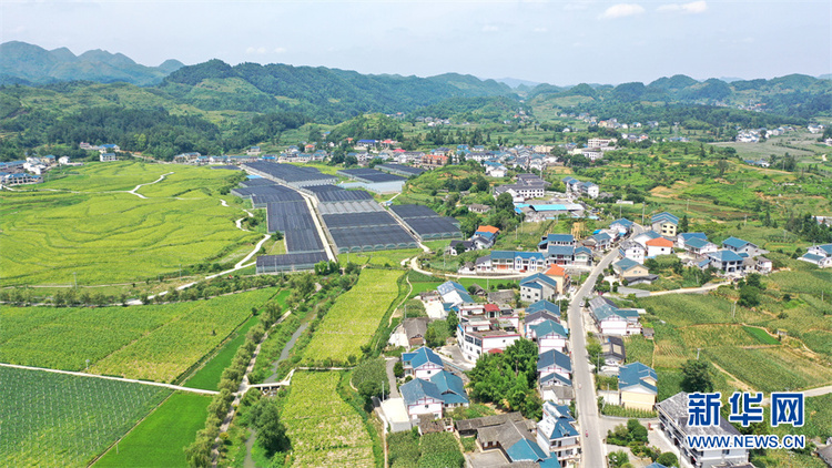 在希望的田野上丨航拍贵州花茂村 乡村振兴绘新卷